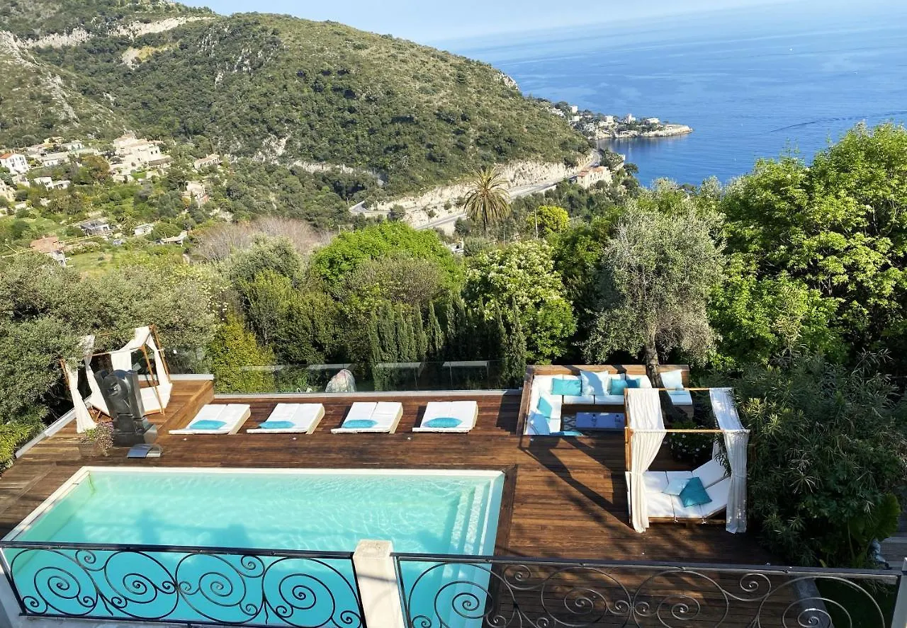 Apartment Charming Bedroom In Luxurious Villa With Seaview Eze